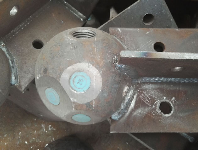 建瓯螺栓球球塞，网架配件